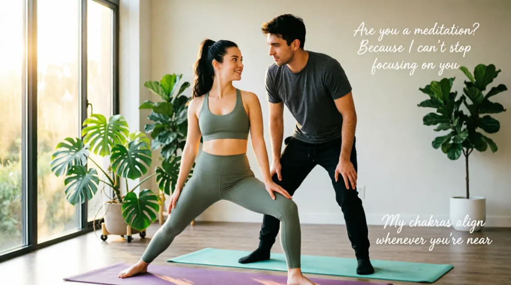 Smooth Yoga Pick Up Lines