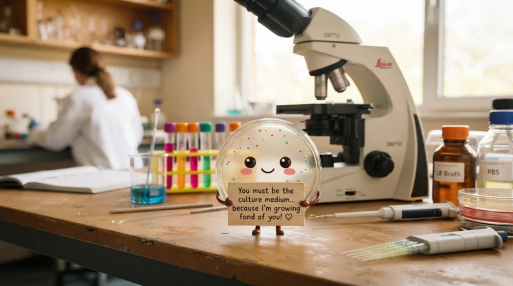 Cute Microbiology Rizz Lines 