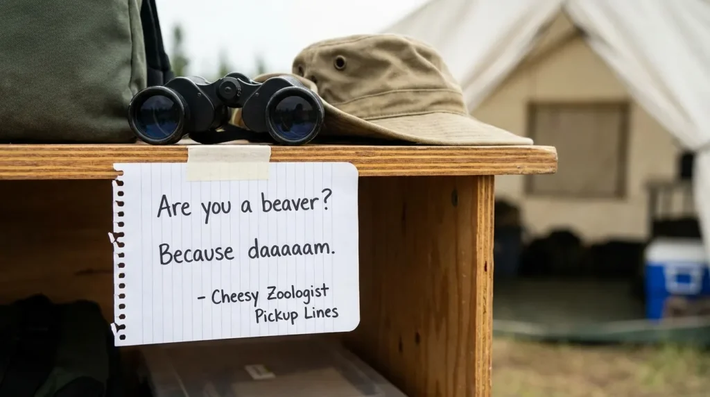 Cheesy Zoologist Pickup Lines