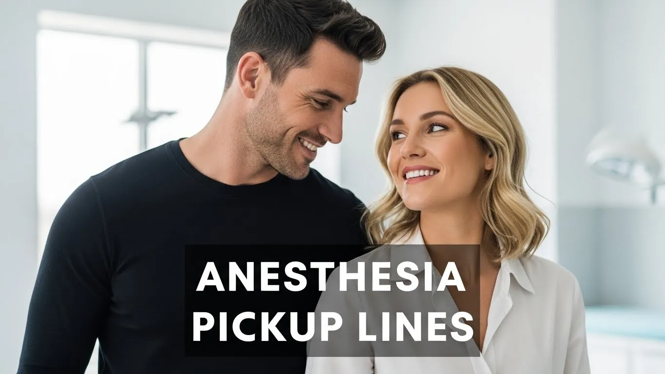 Anesthesia Pickup Lines