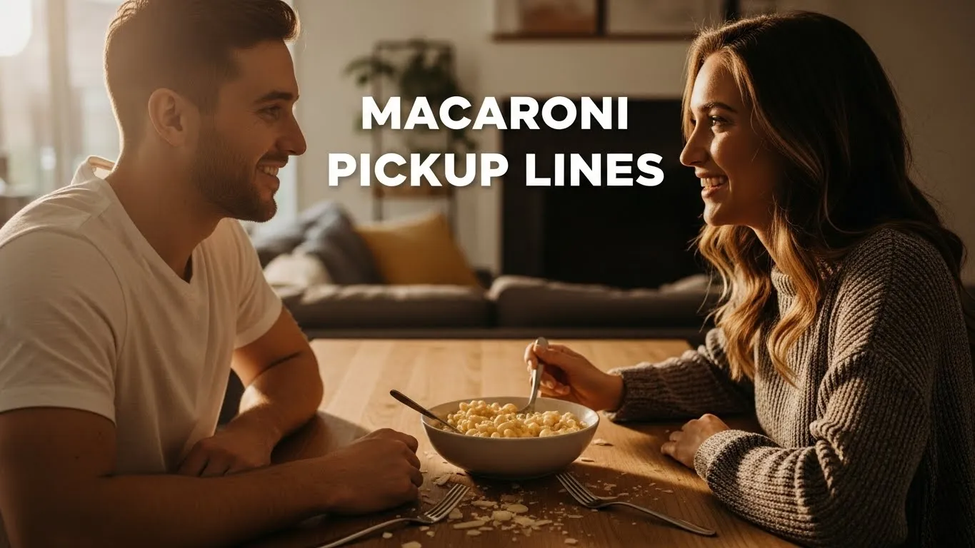 Macaroni Pickup Lines