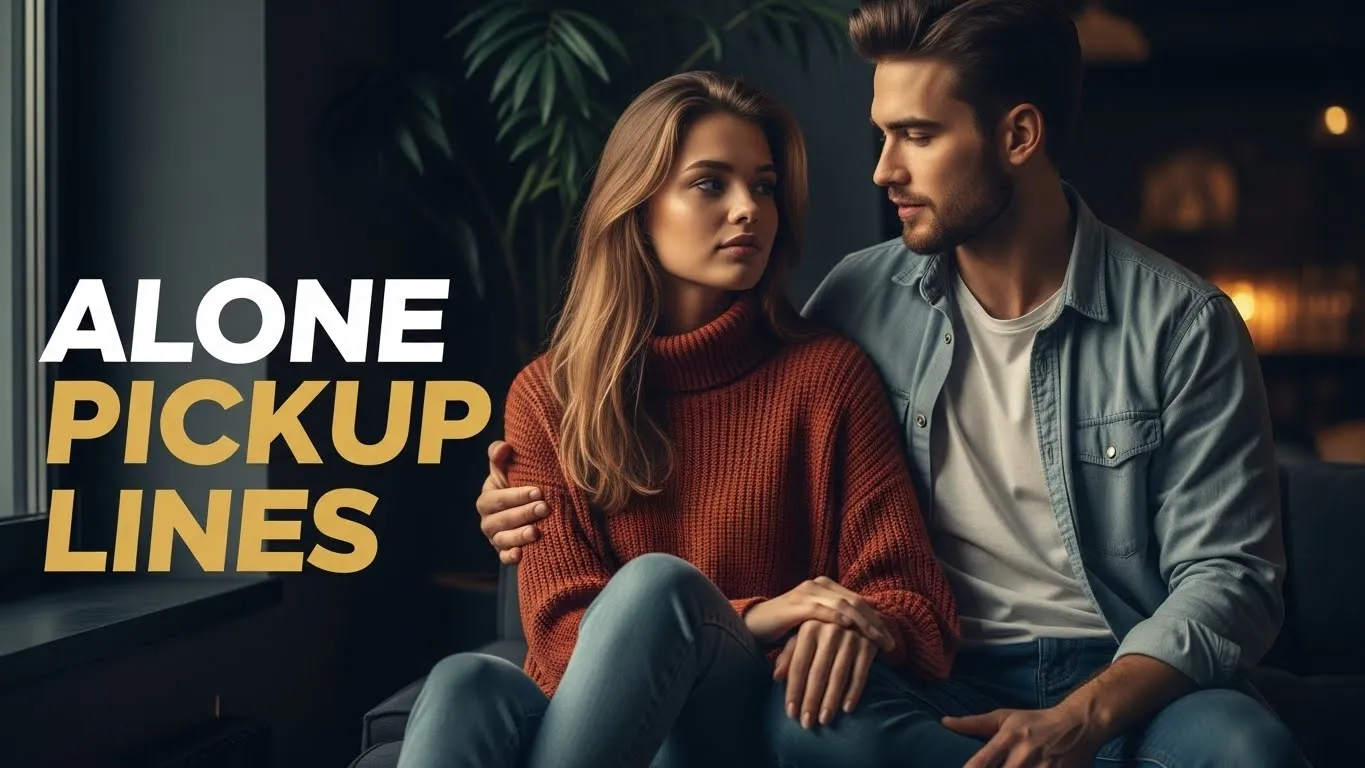 Alone Pickup Lines