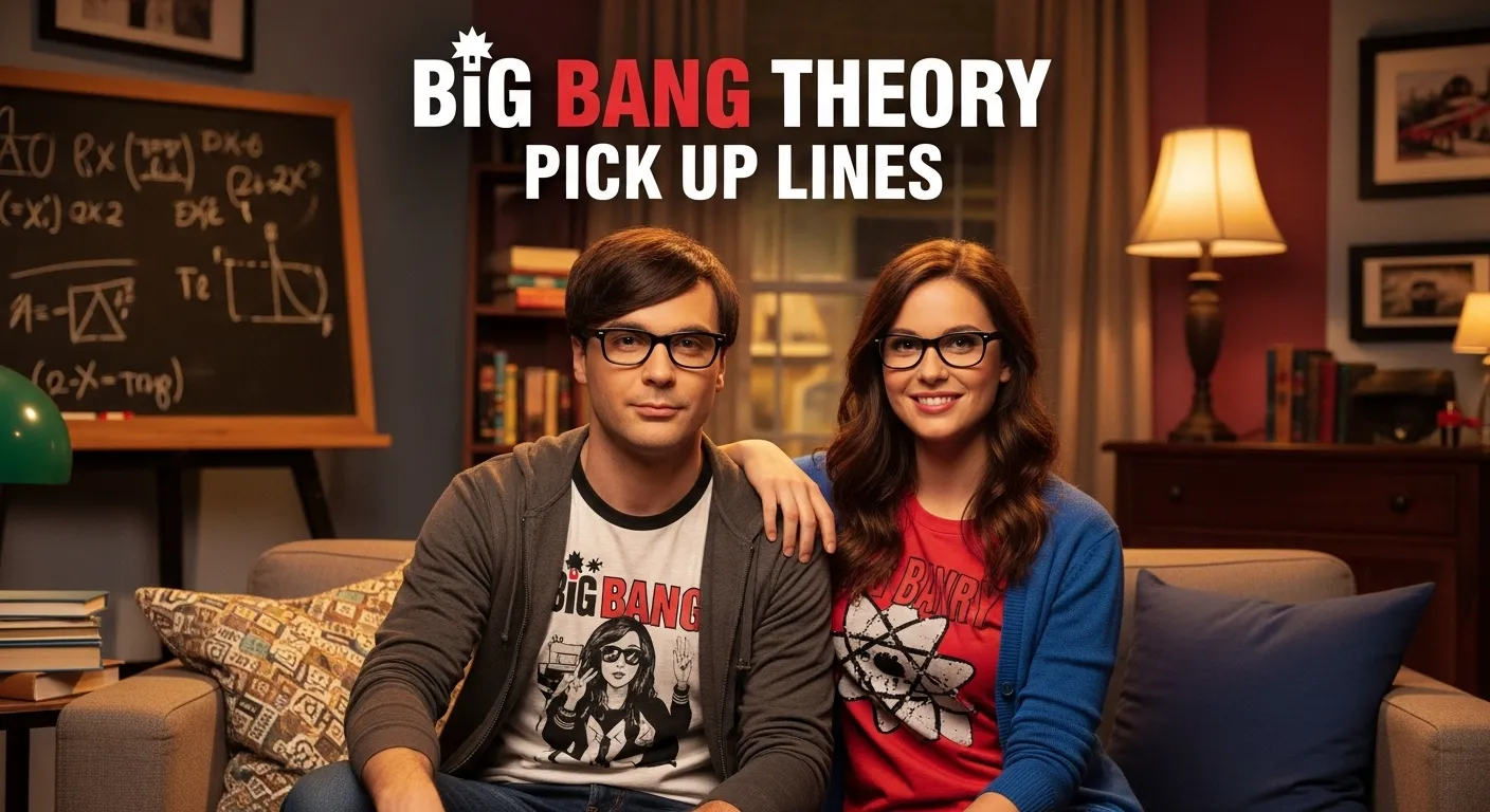Big Bang Theory Pick Up Lines