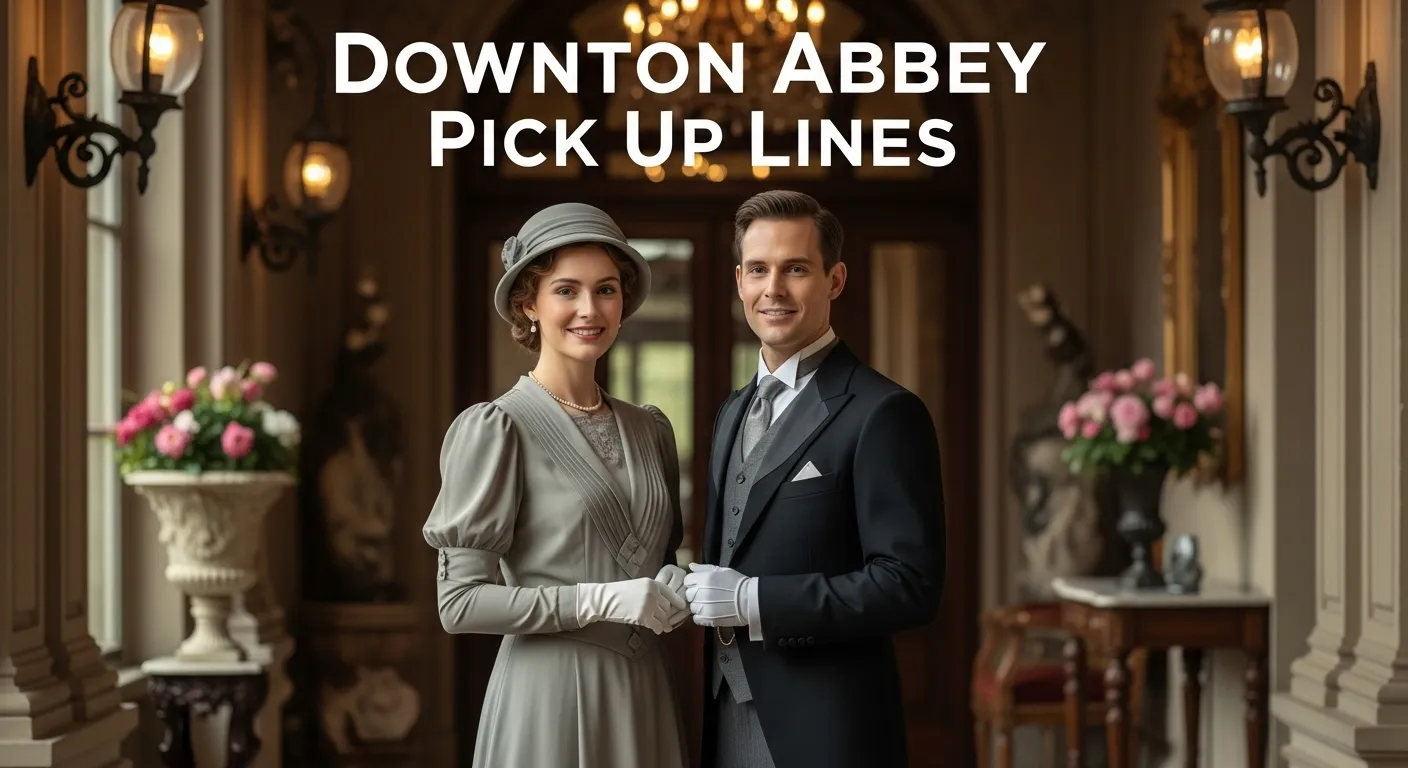 Downton Abbey Pick Up Lines