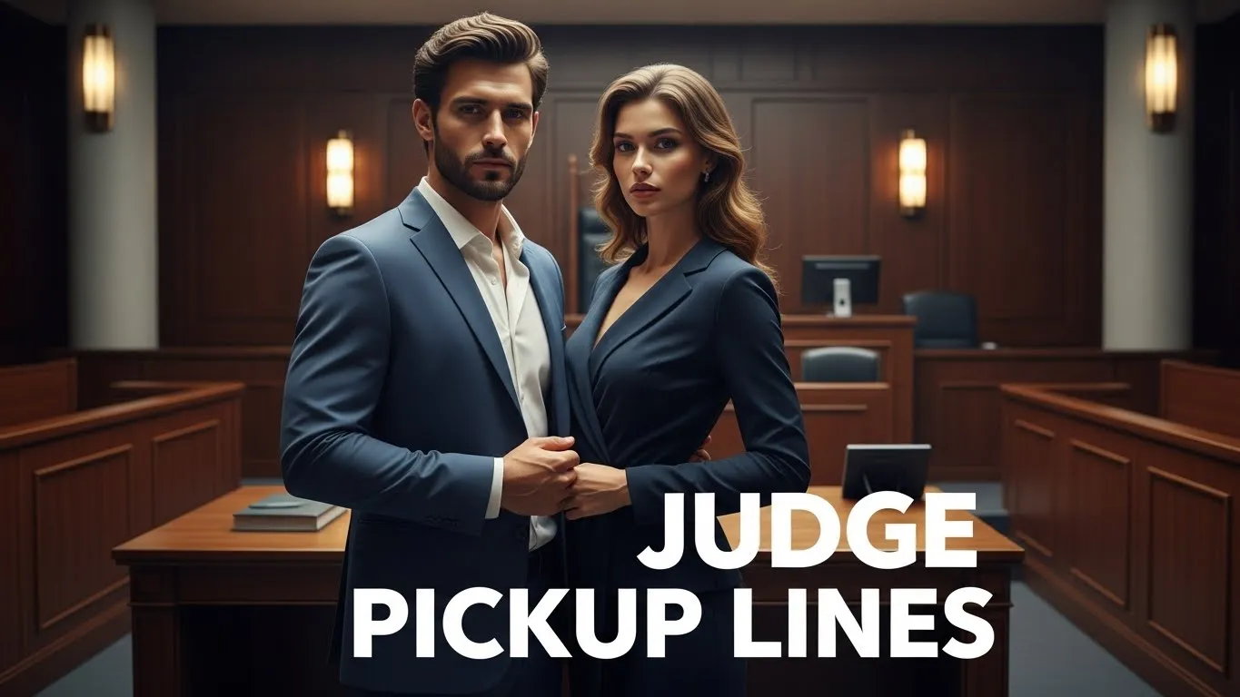 Judge Pickup Lines