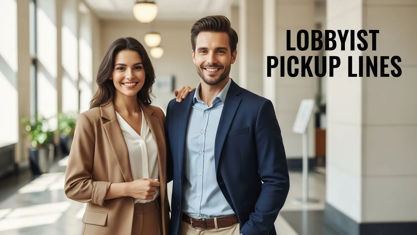 Lobbyist Pickup Lines