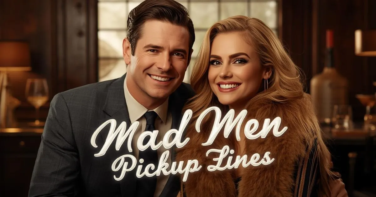 Mad Men Pickup Lines