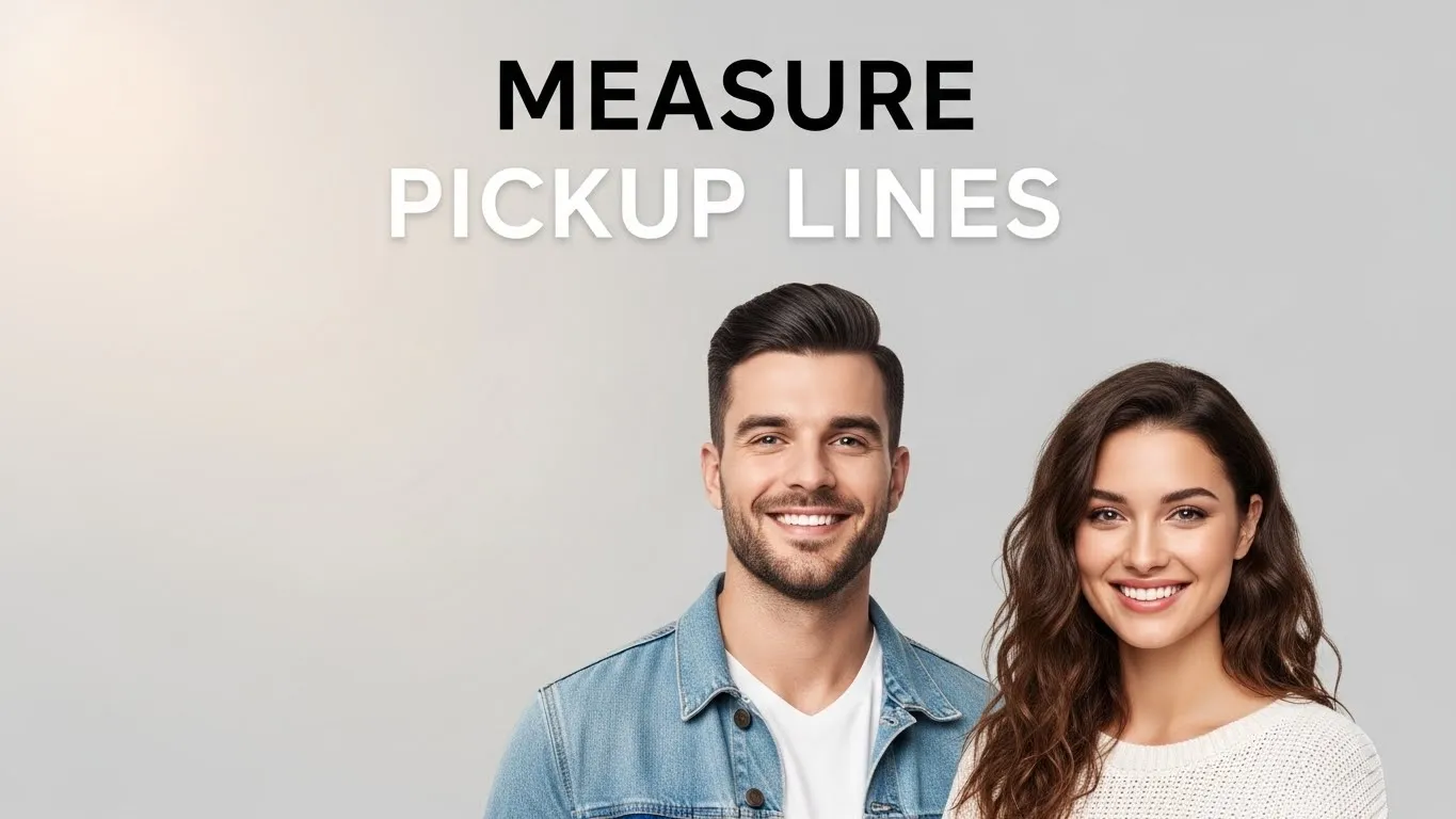 Measure Pickup Lines