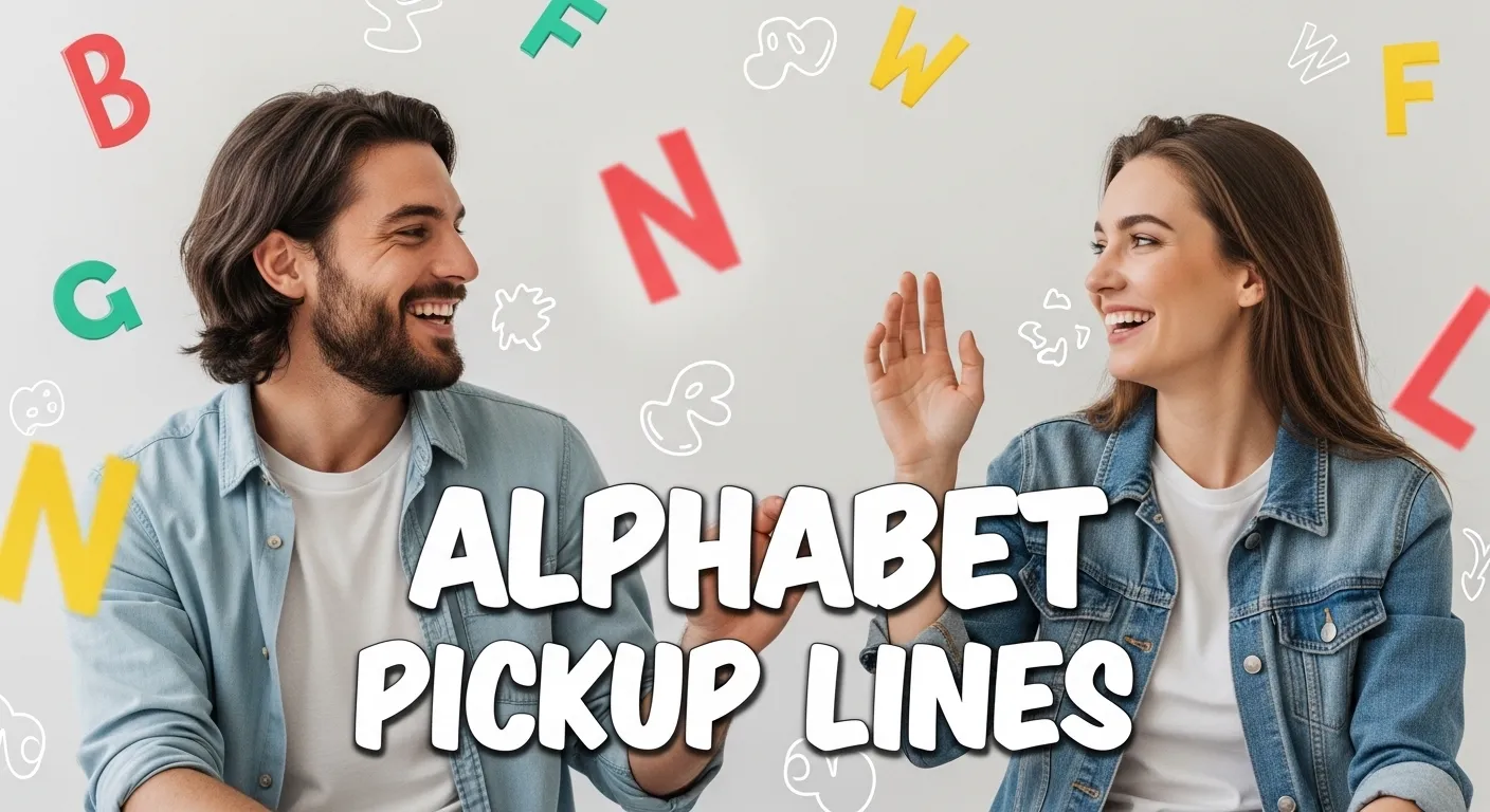 Alphabet Pickup Lines