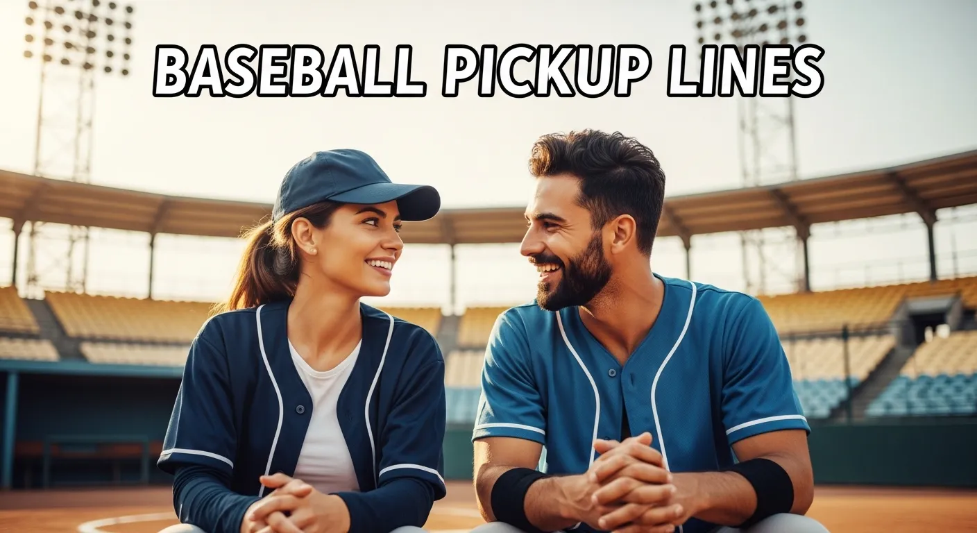 Baseball Pickup Lines