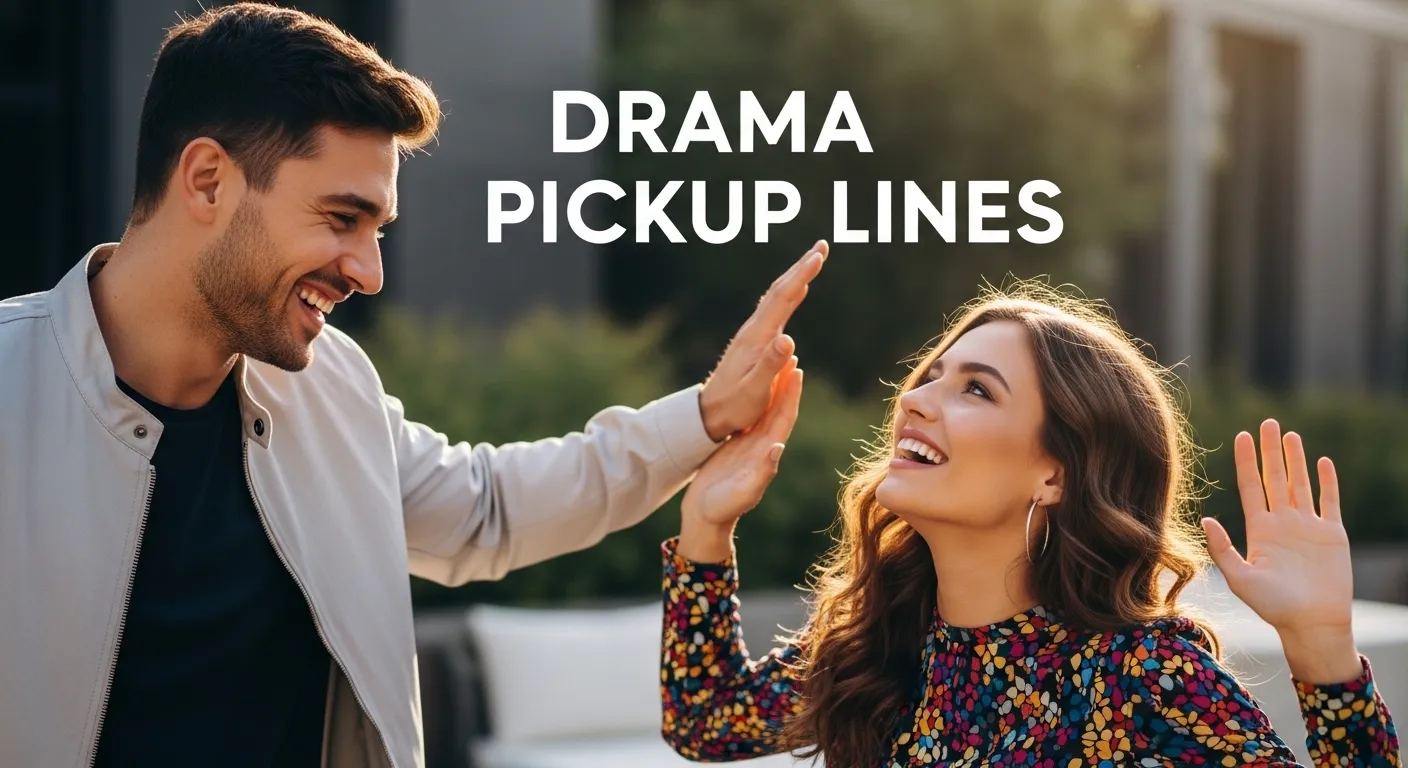 Drama Pickup Lines