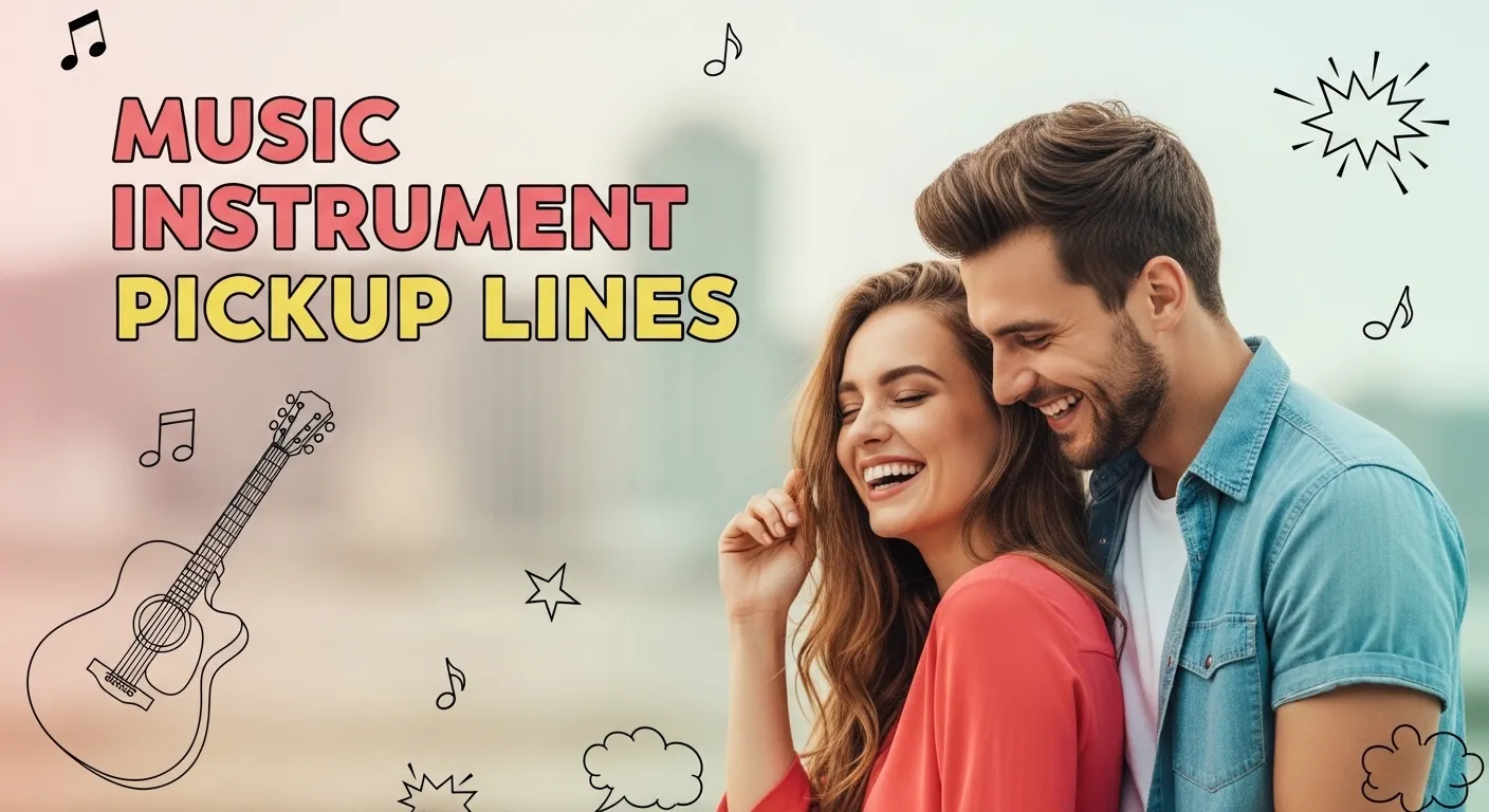 Music Instrument Pickup Lines