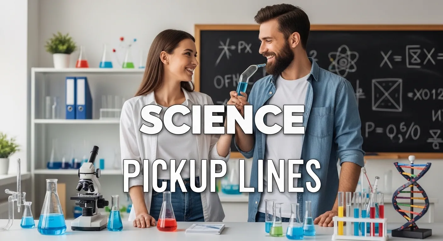 Science Pickup Lines
