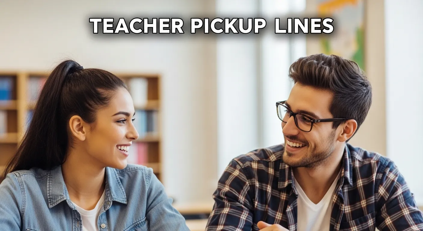 Teacher Pickup Lines