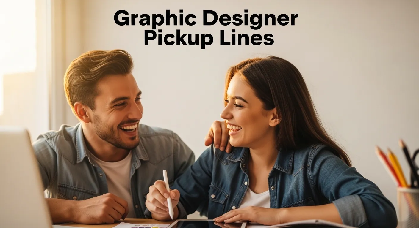 Graphic Designer Pickup Lines