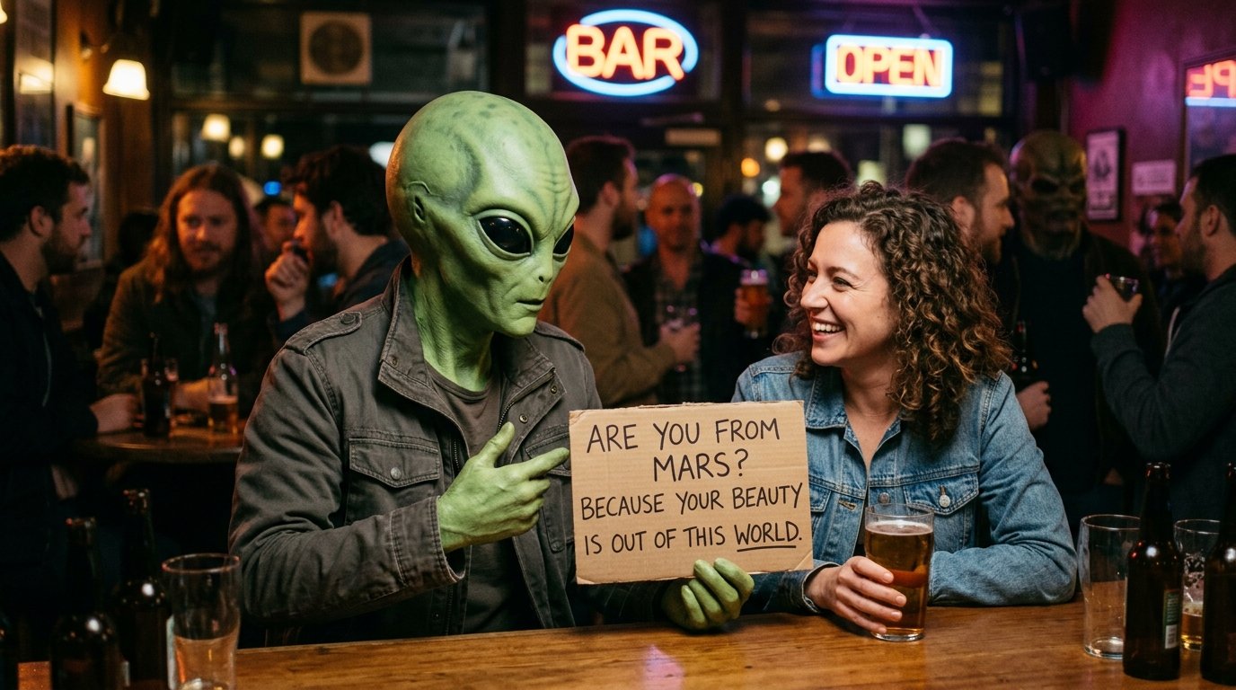 Alien Pick Up Lines