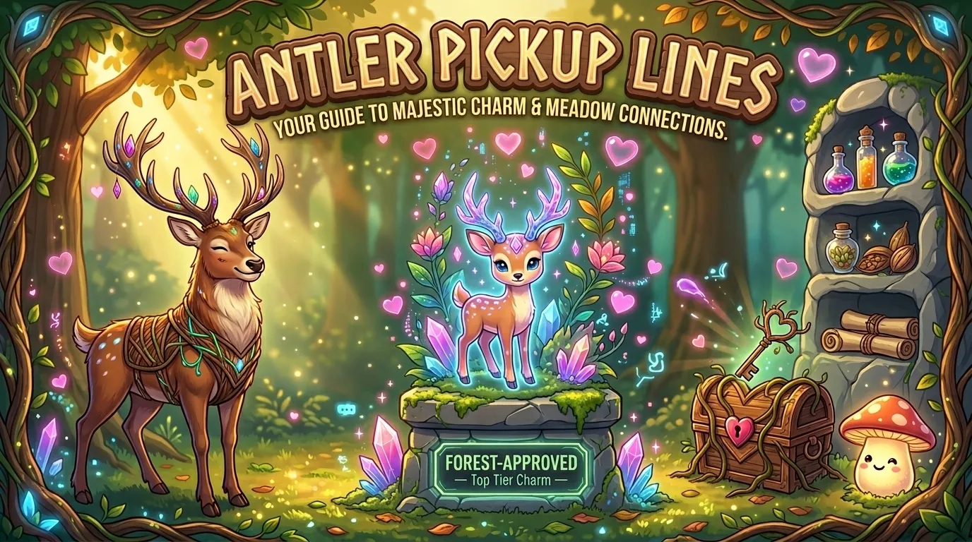 Antler Pickup Lines