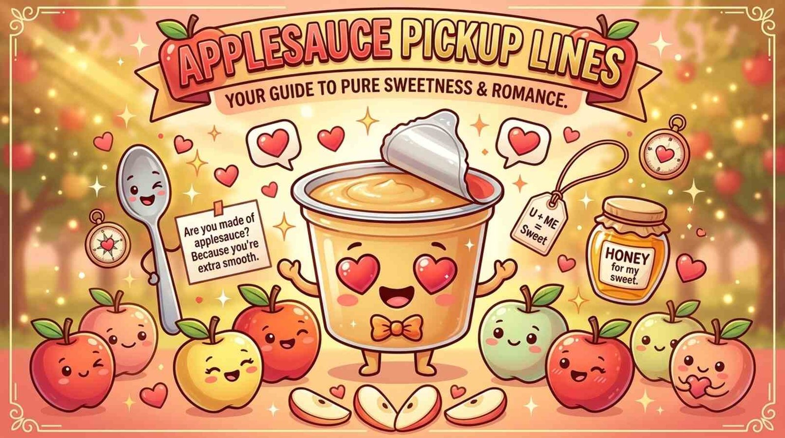 Applesauce Pickup Lines