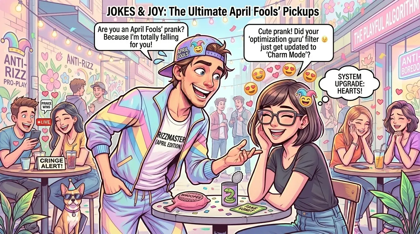 April Fools’ Day Pick Up Lines