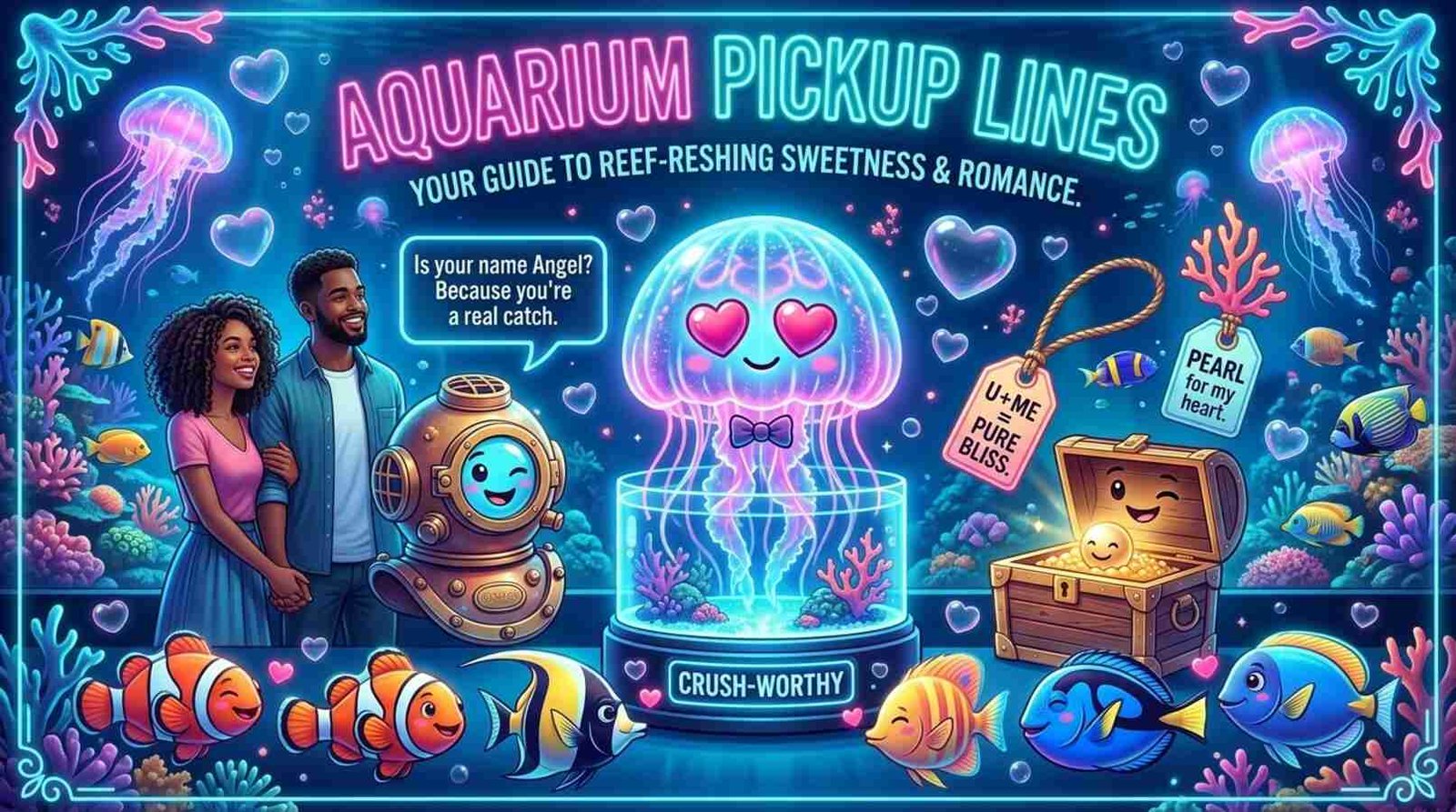 Aquarium Pickup Lines