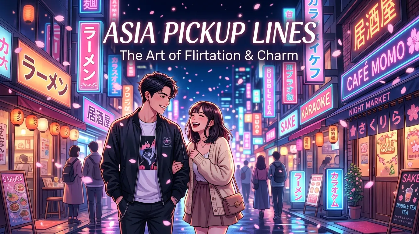 Asia Pickup Lines