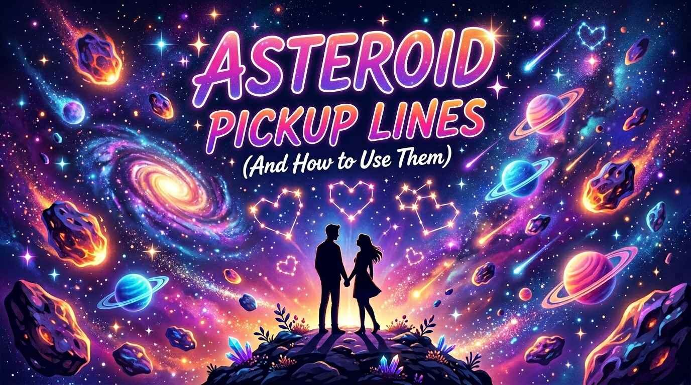 Asteroid Pickup Lines