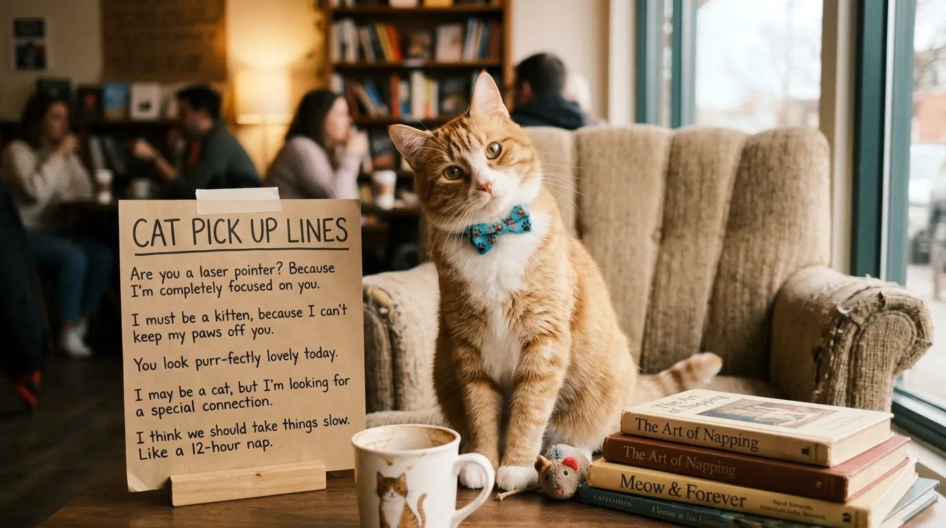 Cat Pick Up Lines