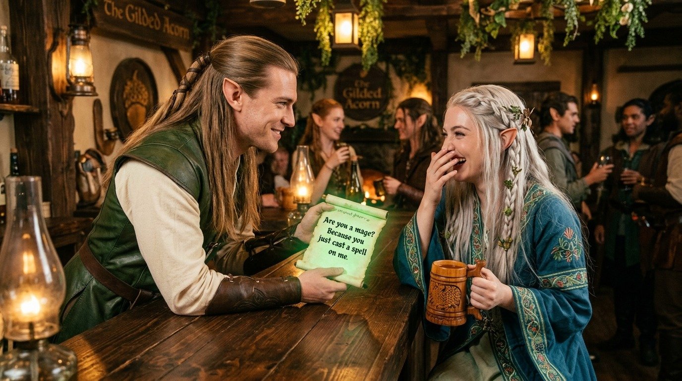 elf pick up lines