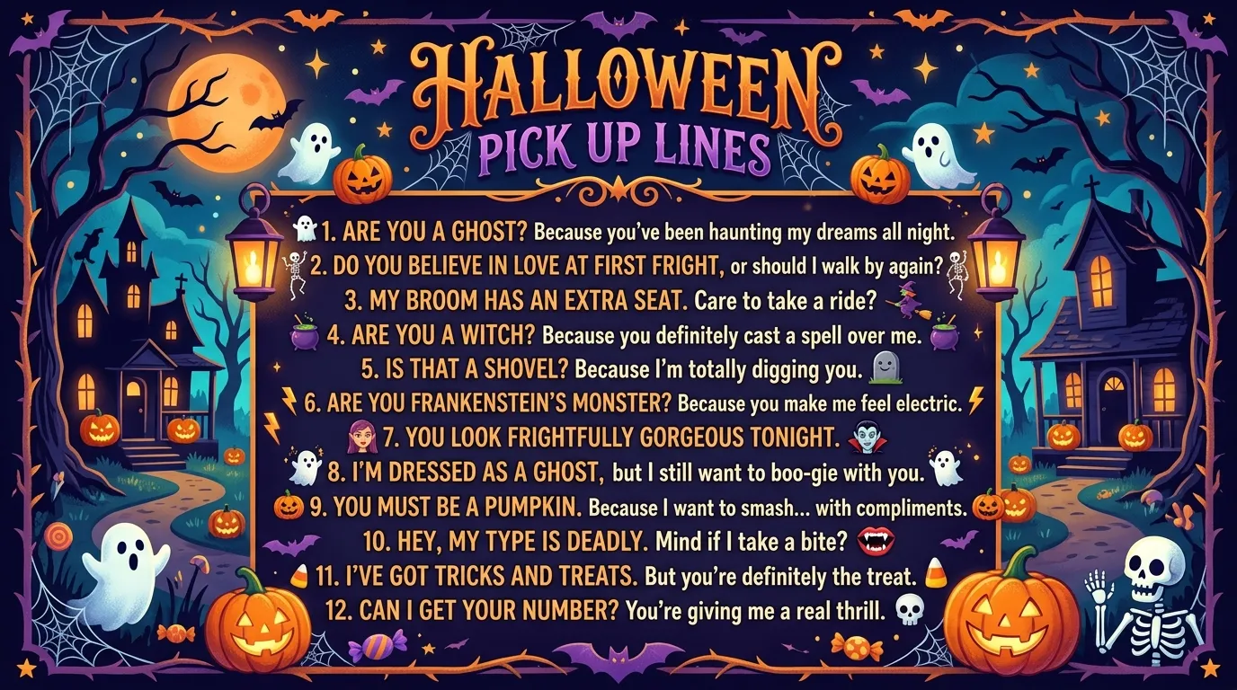 Halloween Pick Up Lines