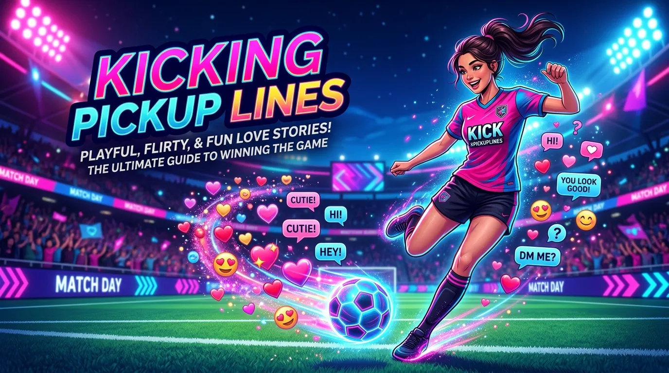 Kicking Pickup Lines