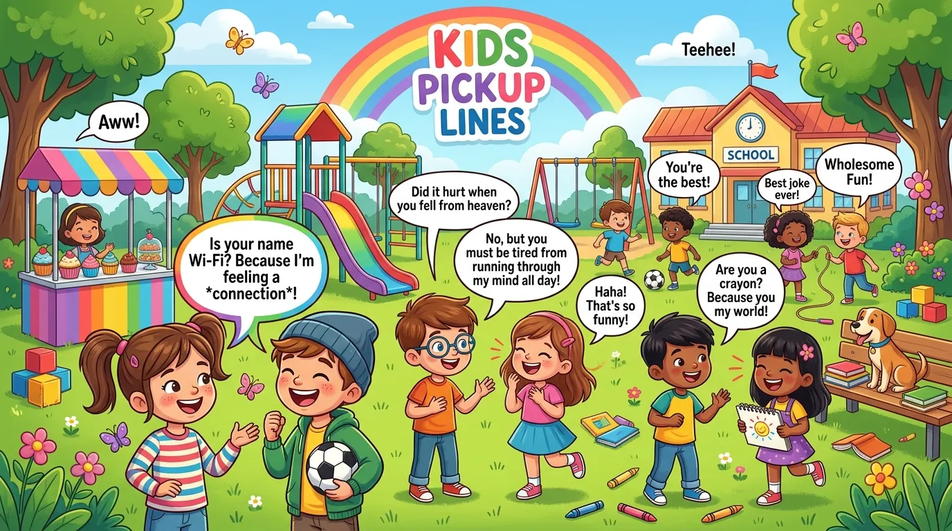 Kids Pickup Lines