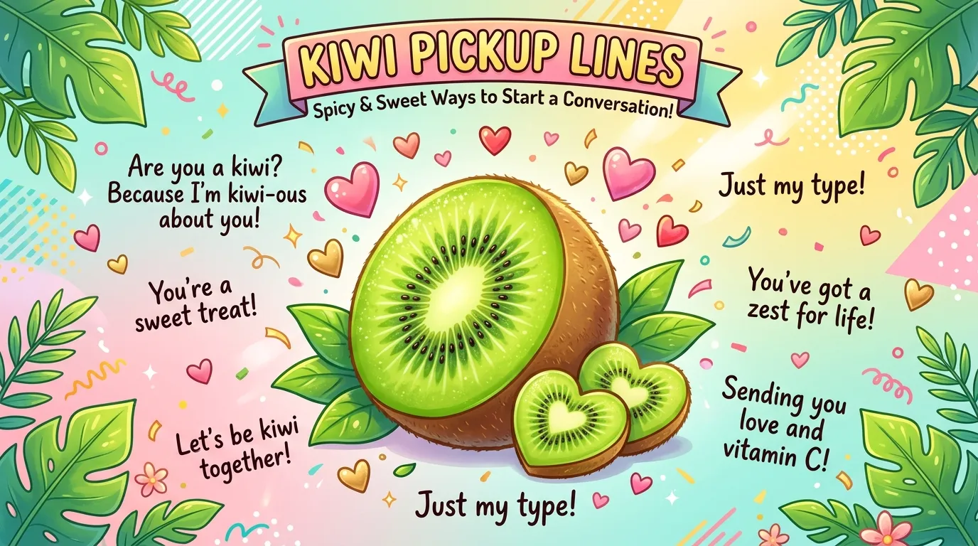 Kiwi Pickup Lines