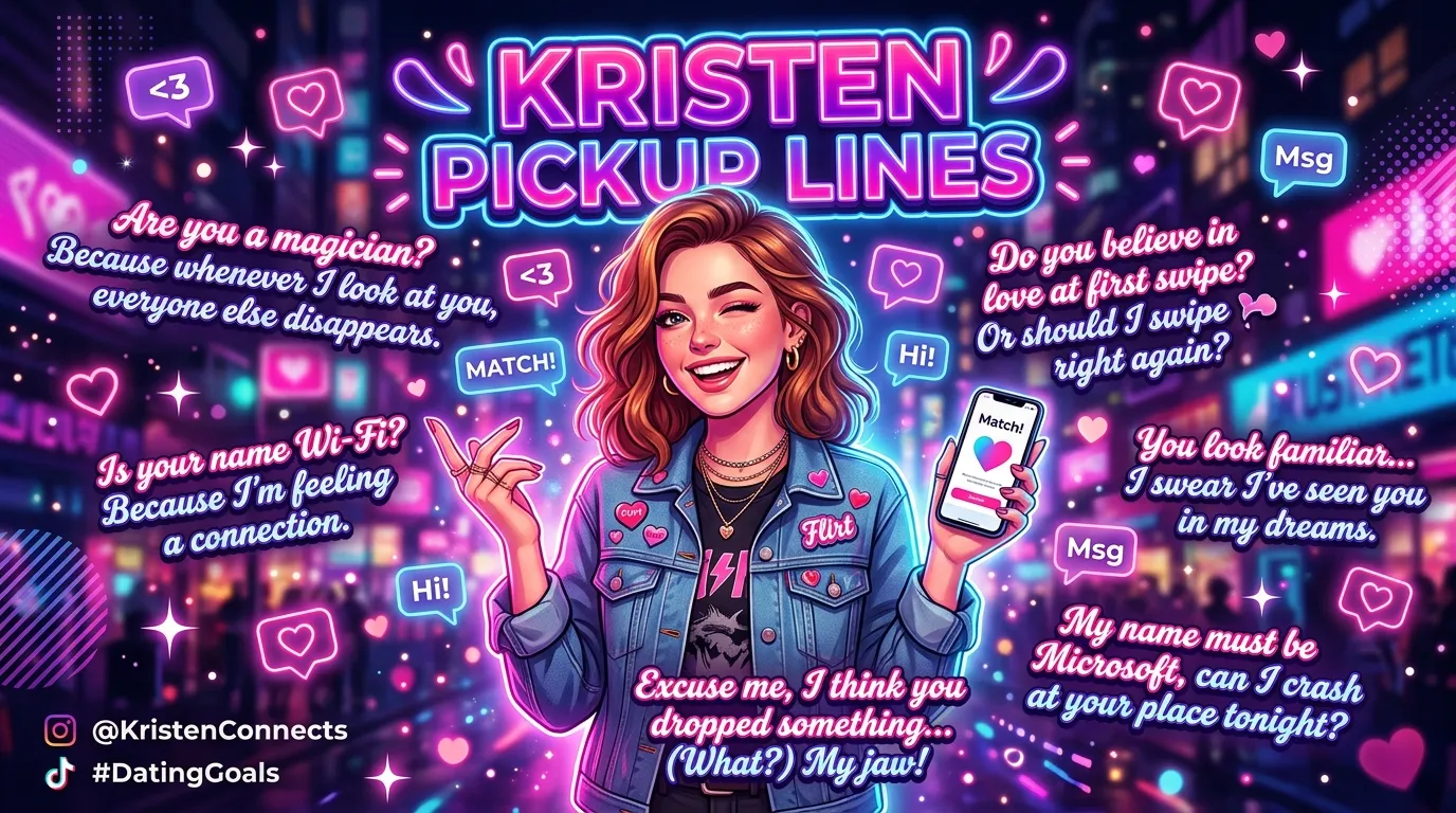 Kristen Pickup Lines