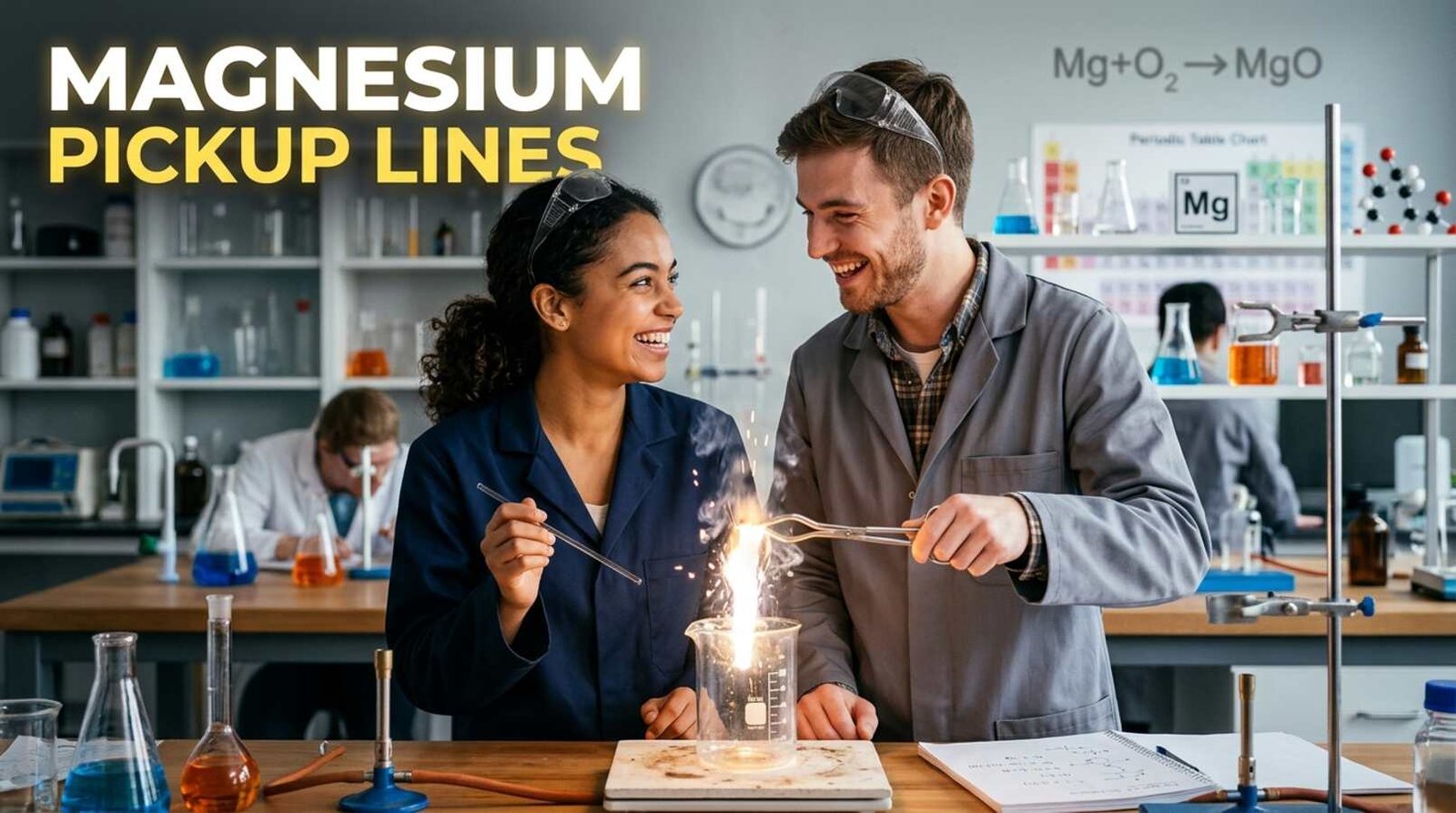 Magnesium Pickup Lines
