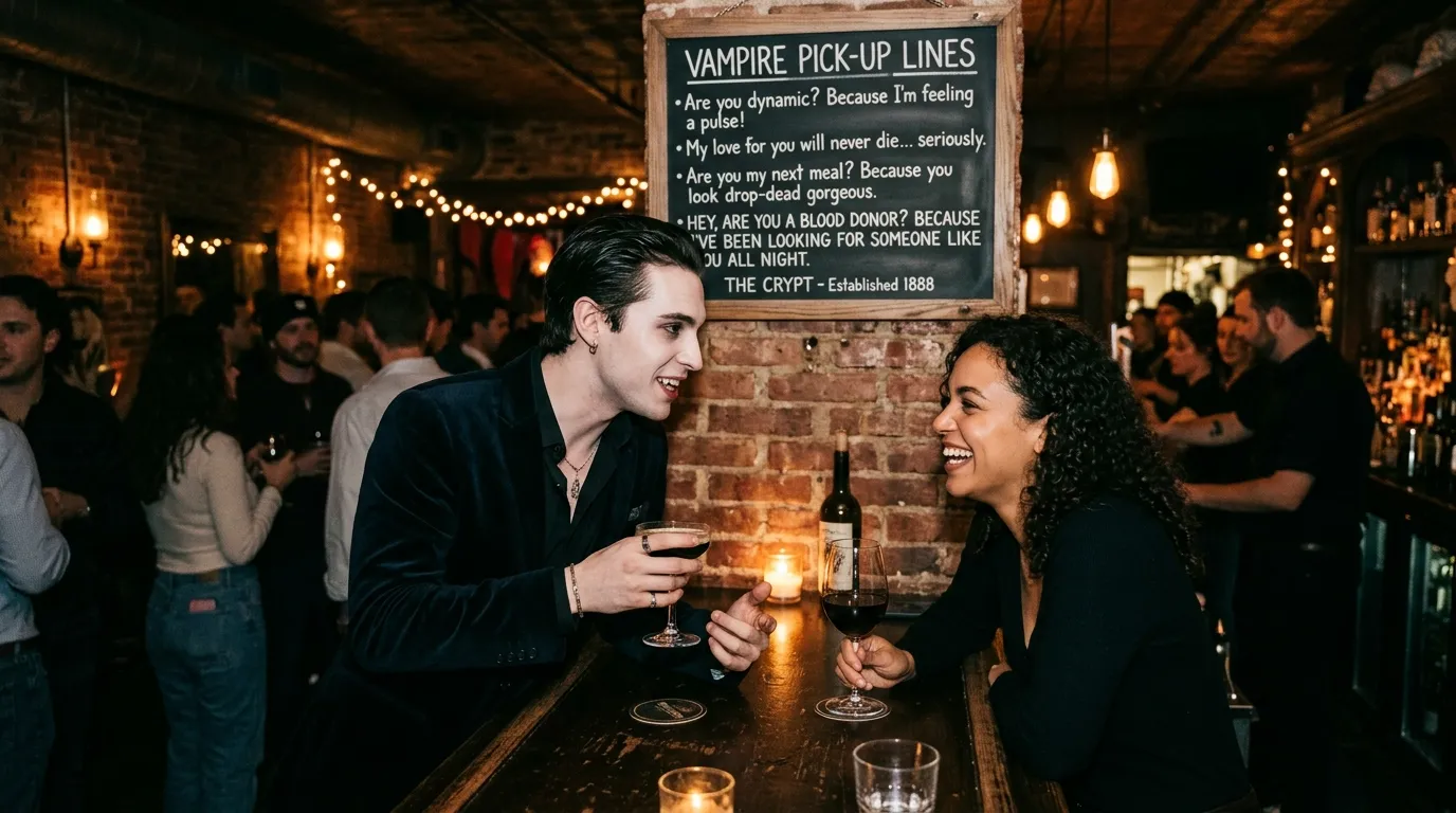 Vampire Pick Up Lines